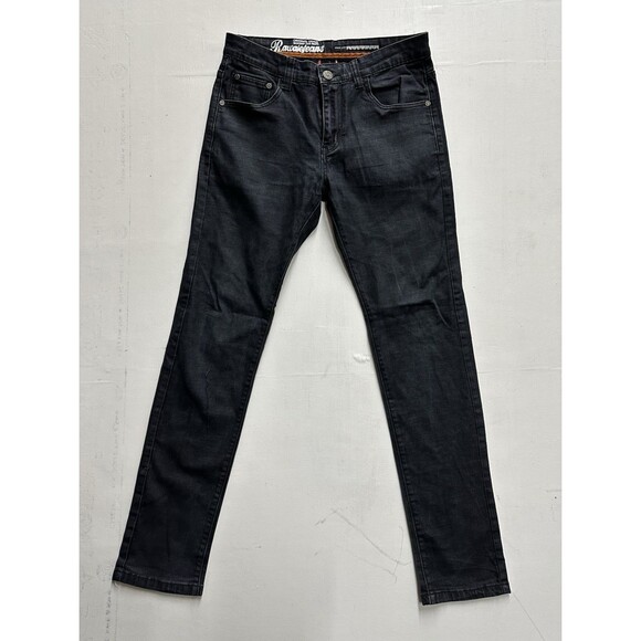Rawaie jeans men size 32x30 dark wash  jeans zip and button closure - Picture 1 of 15
